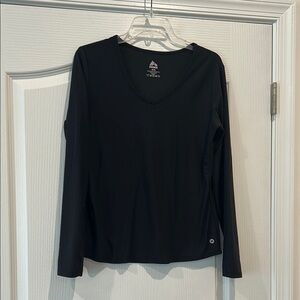 Black Women's Long Sleeve Top